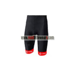 2018 Team CUBE Biking Shorts Bottoms Black Red