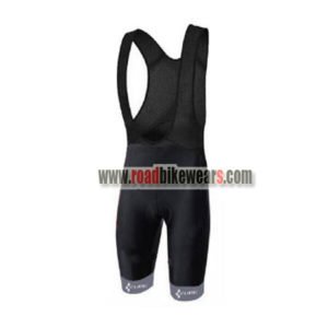 2018 Team CUBE Cycling Bib Shorts Bottoms Black Grey