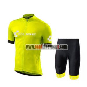 2018 Team CUBE Riding Kit Yellow