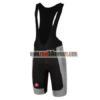 2018 Team Castelli Riding Bib Shorts Bottoms Black Grey