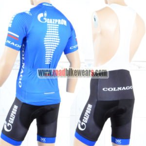 2018 Team GAZPROM COLNAGO Racing Bib Kit Blue