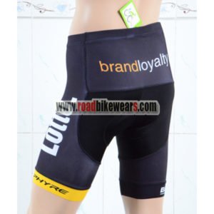 2018 Team LOTTO JUMBO Bike Shorts Bottoms Black Yellow