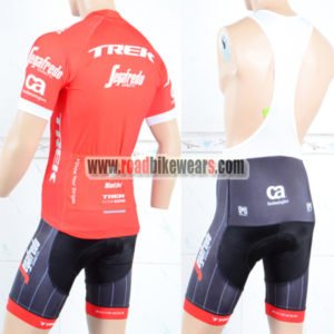 2018 Team TREK Segafredo Riding Bib Kit Red