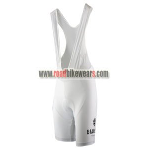 2018 Team BIANCHI MILANO Cycling Bib Shorts Bottoms White