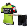 2018 Team EUSKADI Cycle Kit Green Black