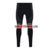 2018 Team TREK Segafredo Cycling Long Pants Tights Black Red