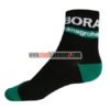 2018 Team BORA hansgrohe Cycling Socks Black Blue