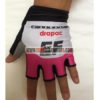 2018 Team EF Cannondale Cycling Gloves Mitts Half Fingers White Pink