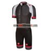 2018 Team Castelli Cycling SkinSuit Black White Red