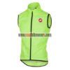 2018 Team Castelli Cycling Windbreak Vest Green