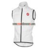 2018 Team Castelli Racing Windbreak Vest White