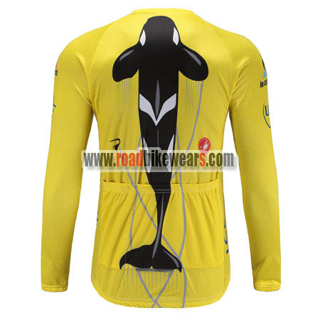 Raad eens Serena reactie 2018 Team SKY Castelli Ocean rescue Tour de France Riding Clothing Biking  Jersey Top Shirt Short/Long Sleeves Maillot Cycliste Yellow | Road Bike  Wear Store